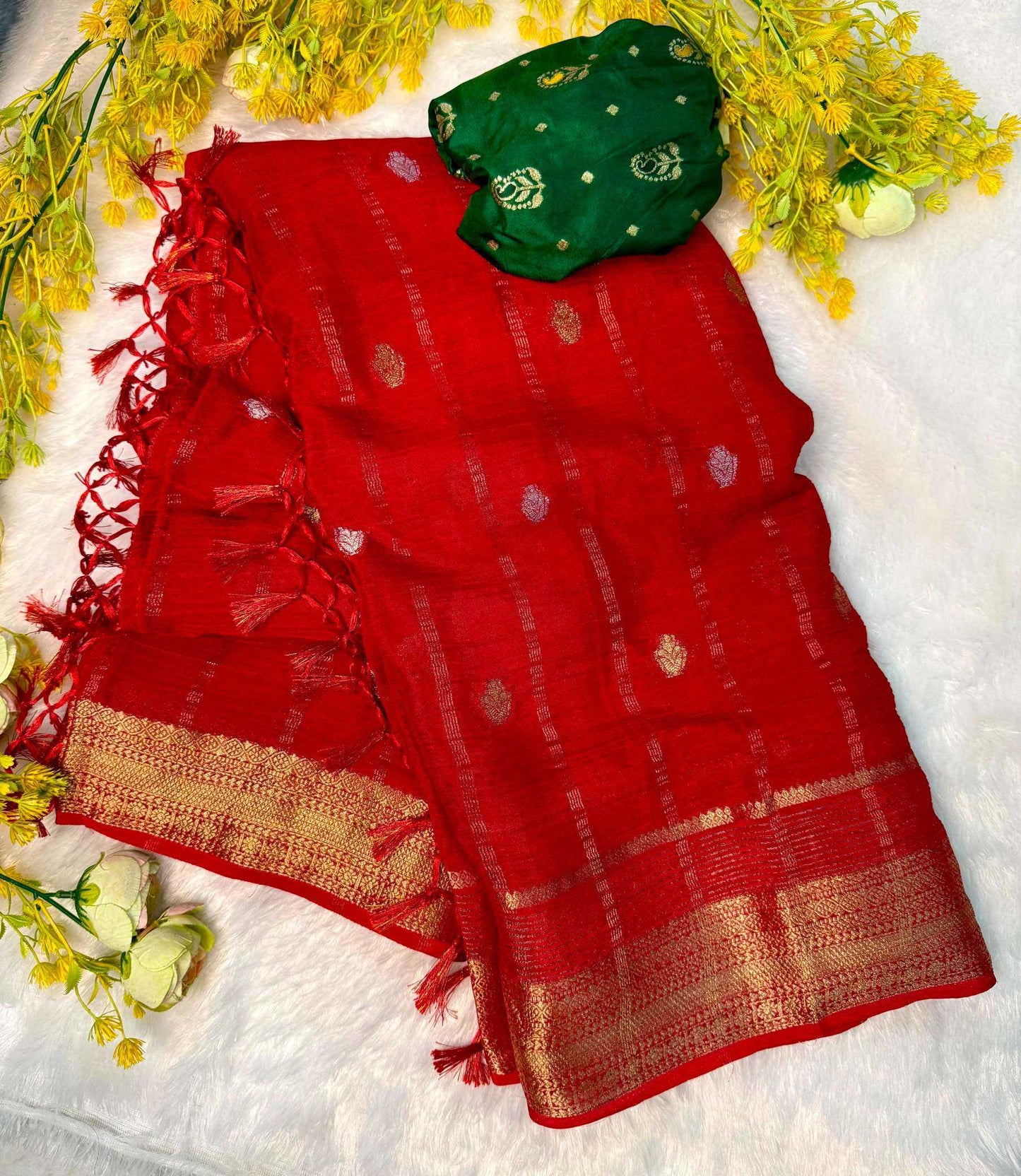 Crepe Silk Traditional Saree