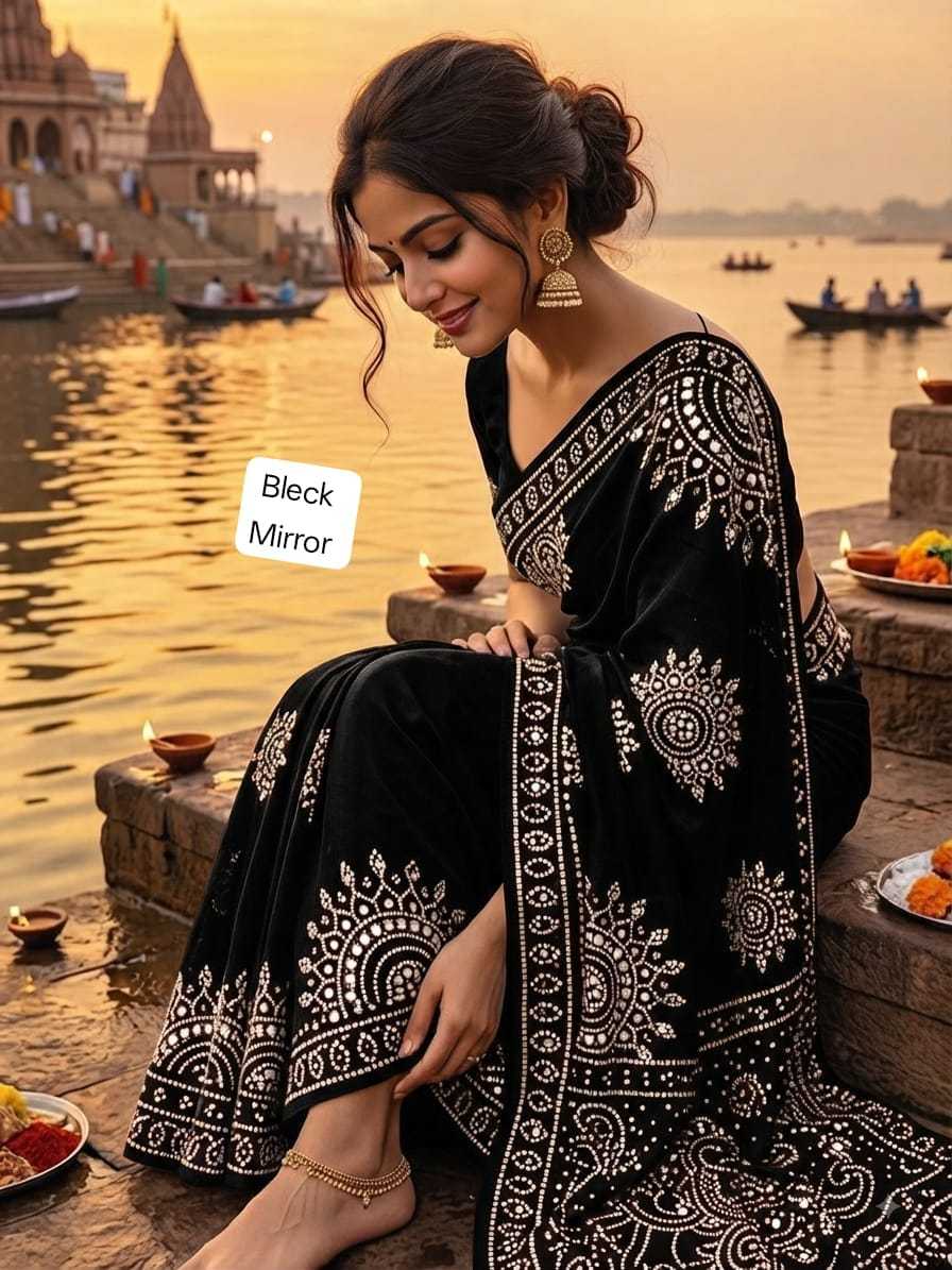 Satin Silk Printed Saree