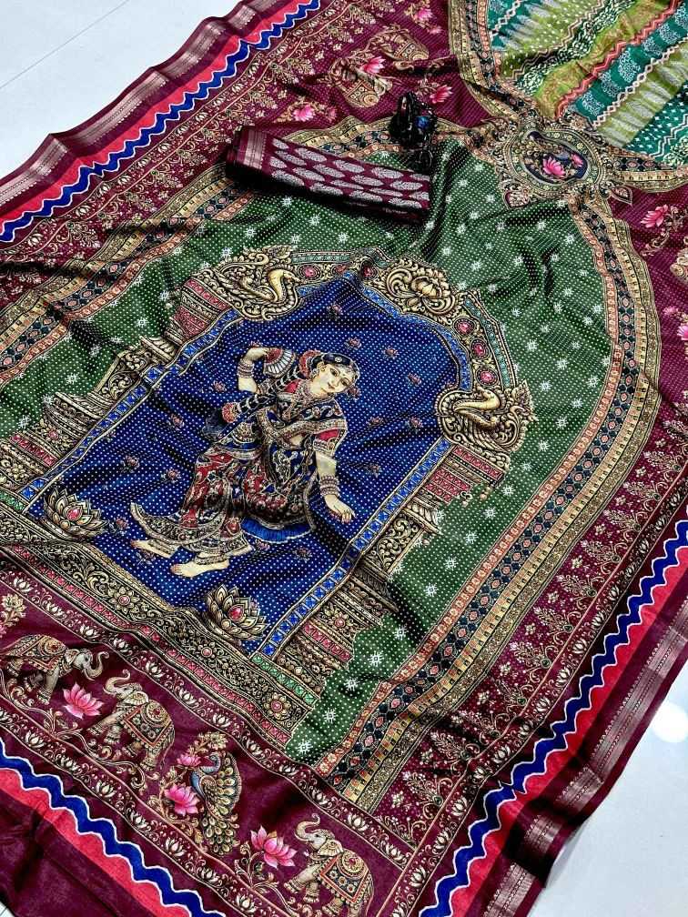 Anahita Tussar Silk Soft Saree