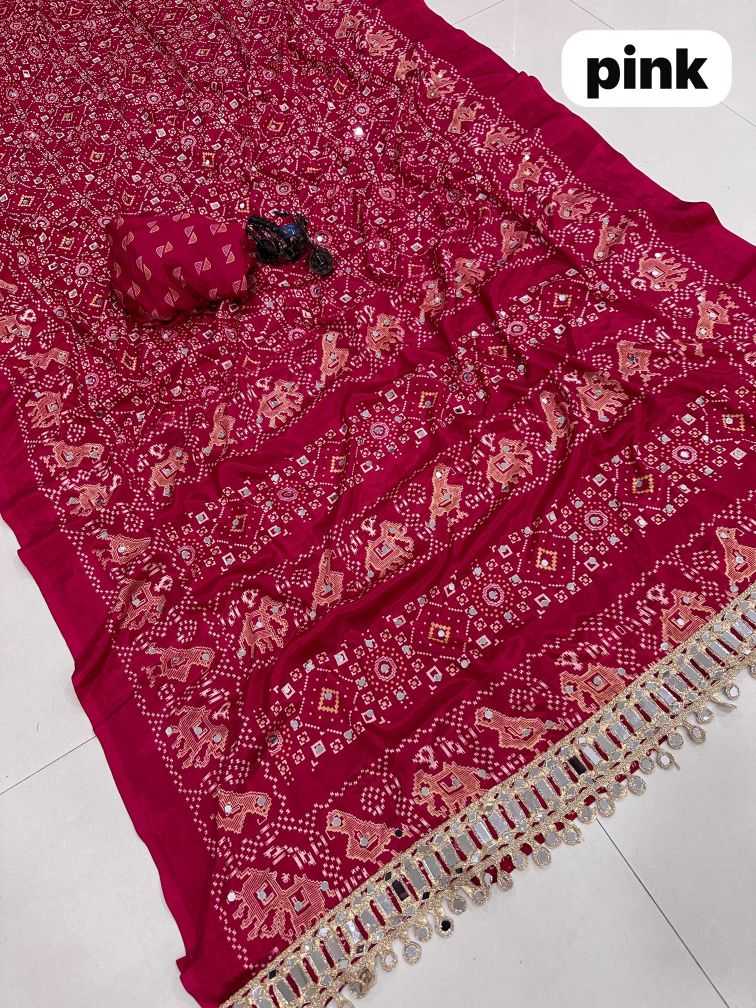 Anika Pure Viscos Printed Saree