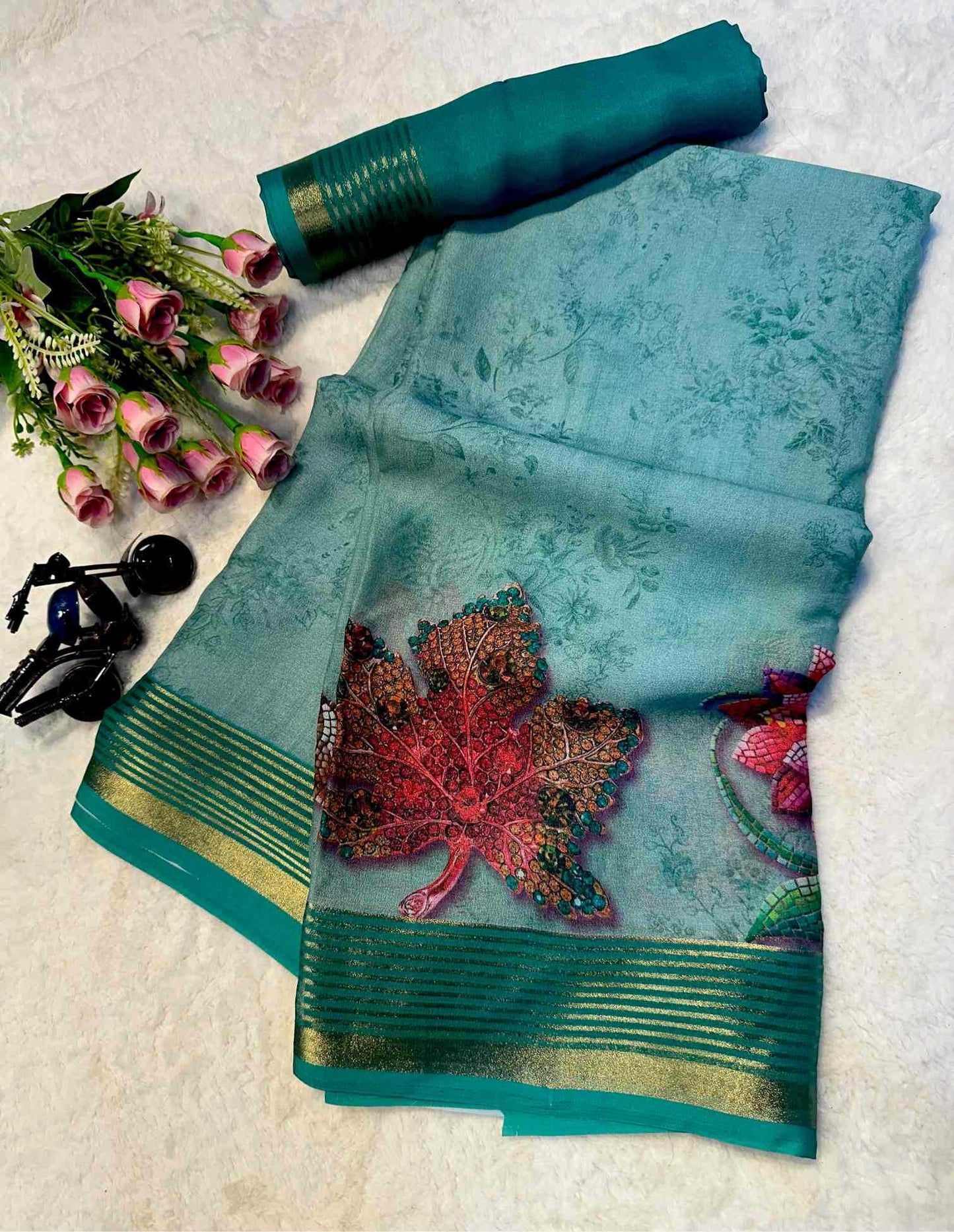 Georgette Saree