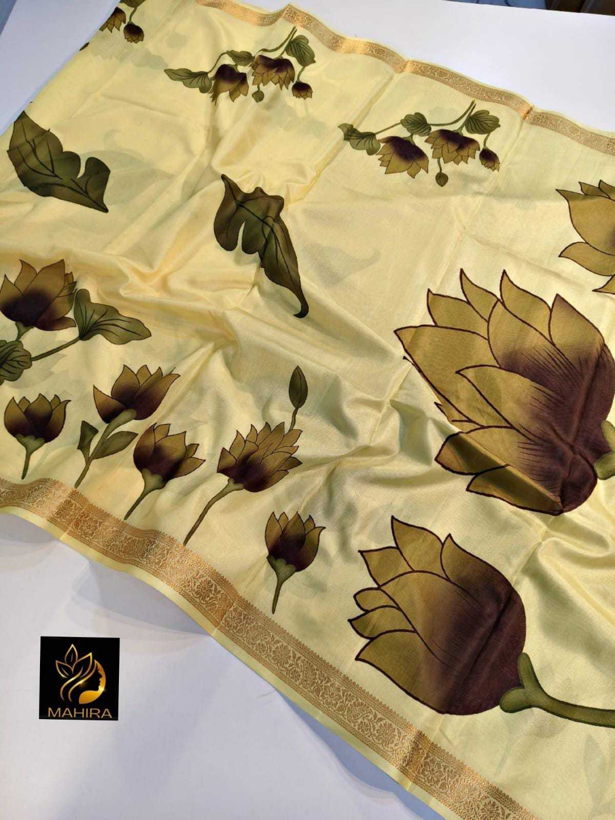 Jivisha Tussar Silk Fancy Saree
