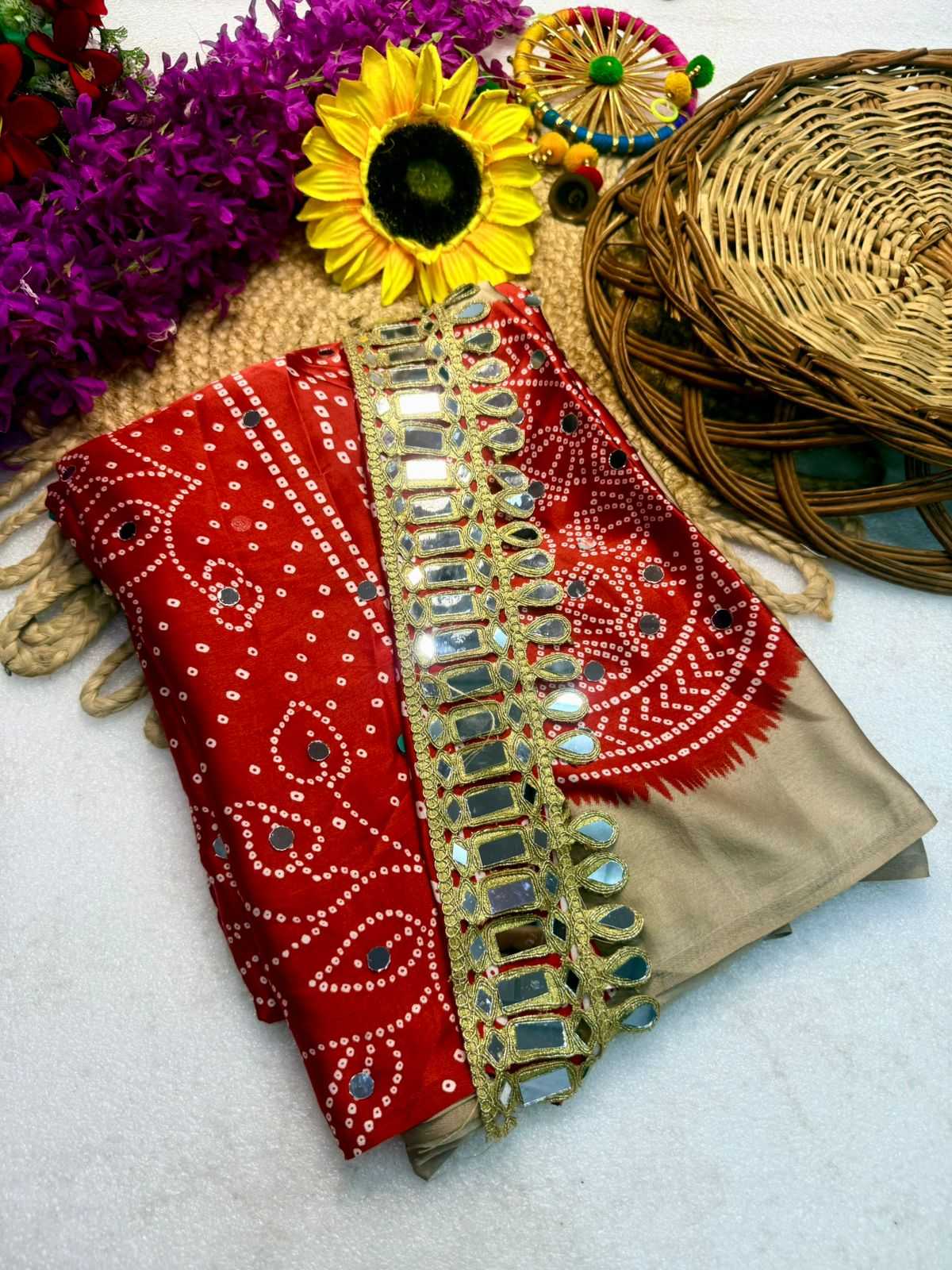 Gajji Silk Party Wear Saree