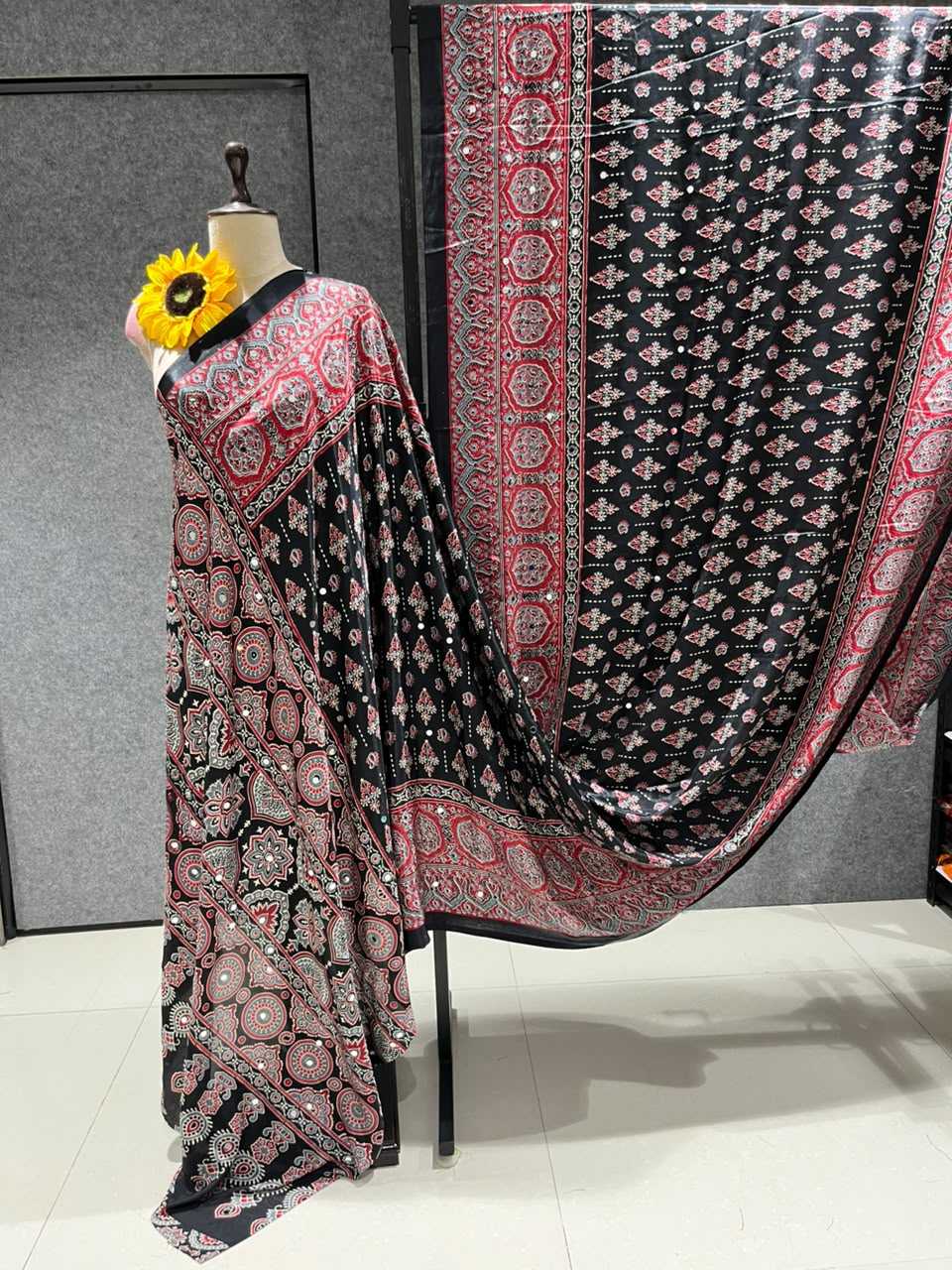 Bhadra Gajji Silk Modal Saree