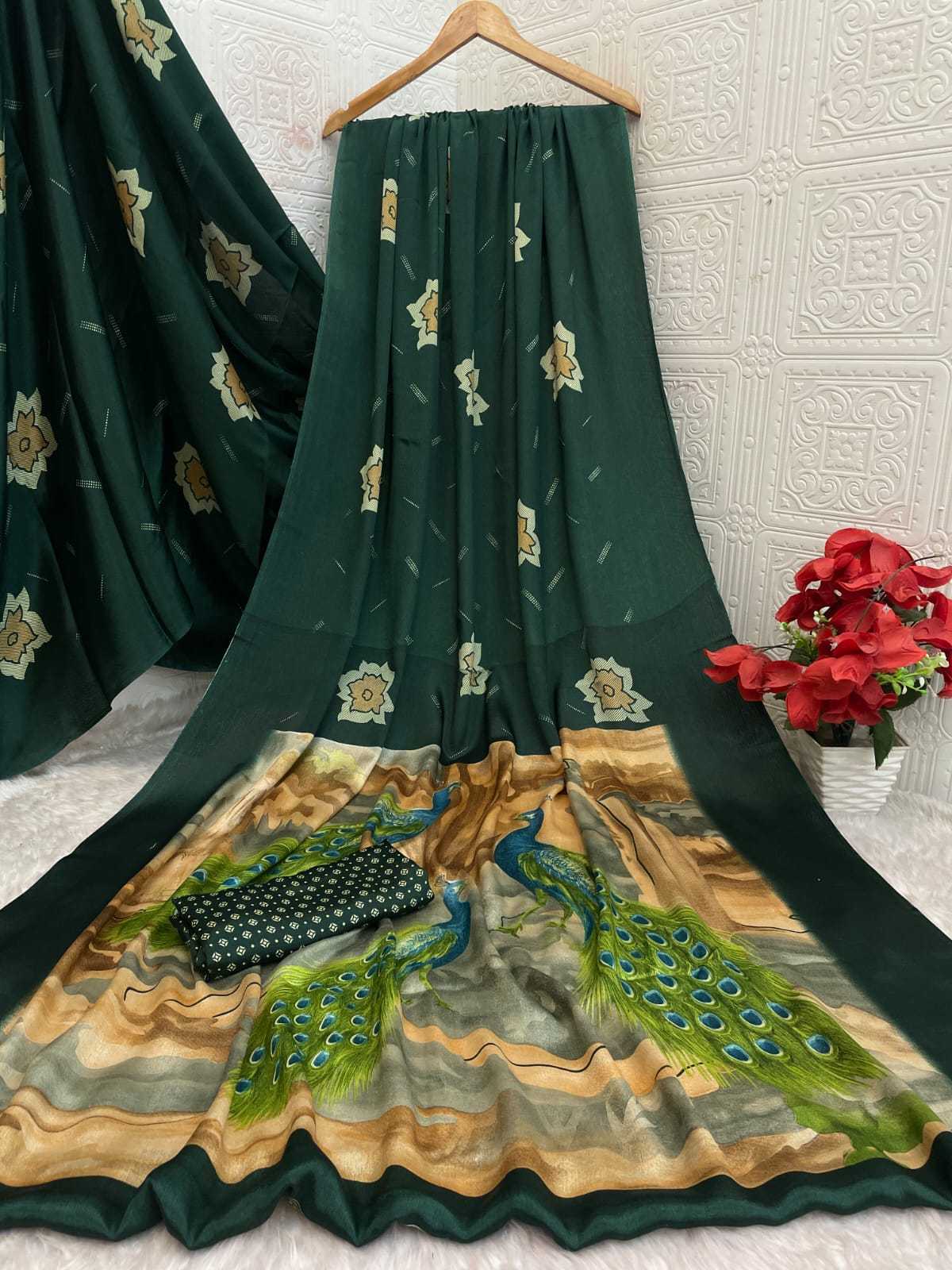 Gajji Silk Designer Saree