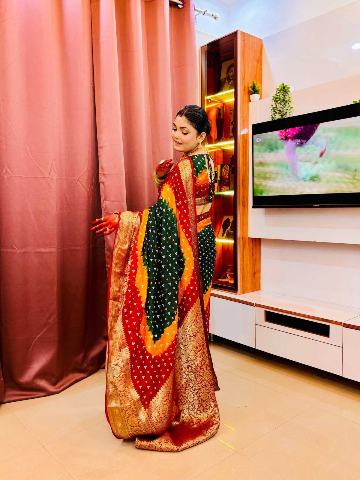 Soft Cotton Silk Designer Saree