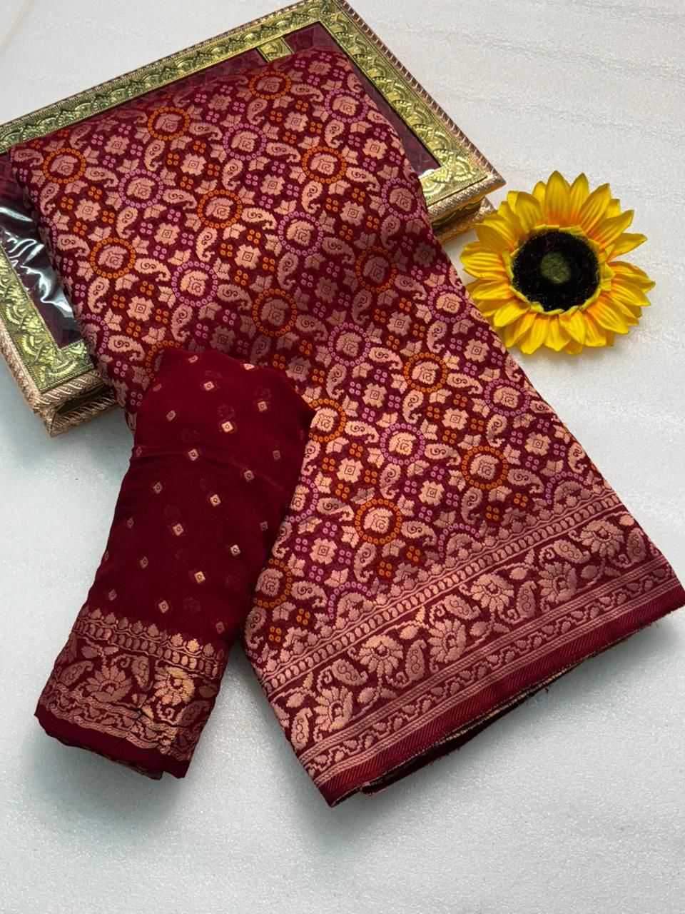 Ekanika Gajji Silk Modal Saree