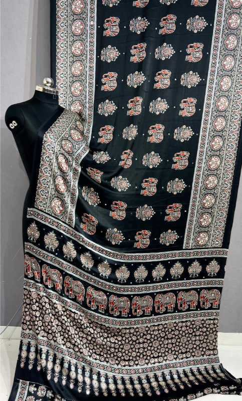 Gajji Silk Designer Saree