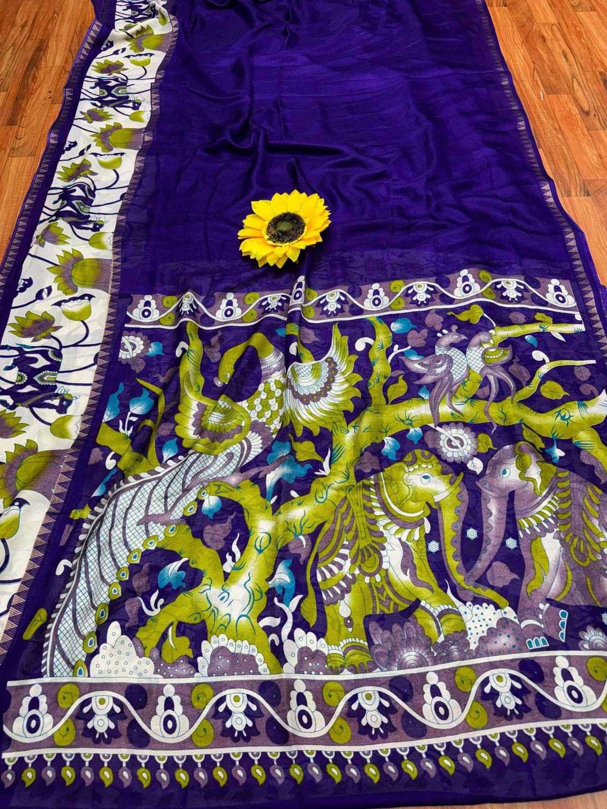 Mangalagiri Fancy Designer Saree