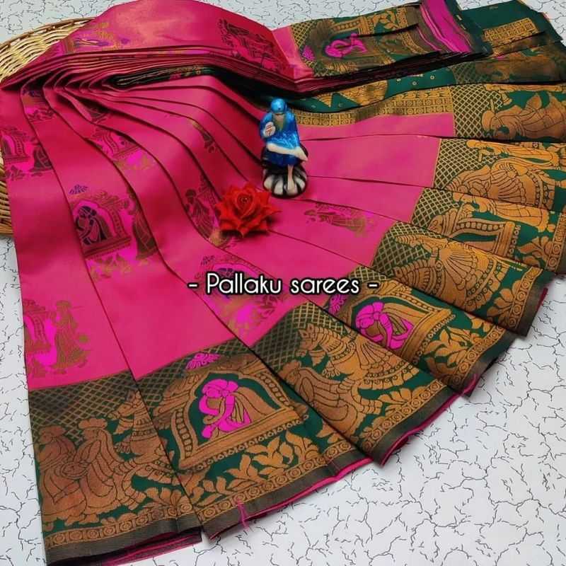 Zari Border Saree