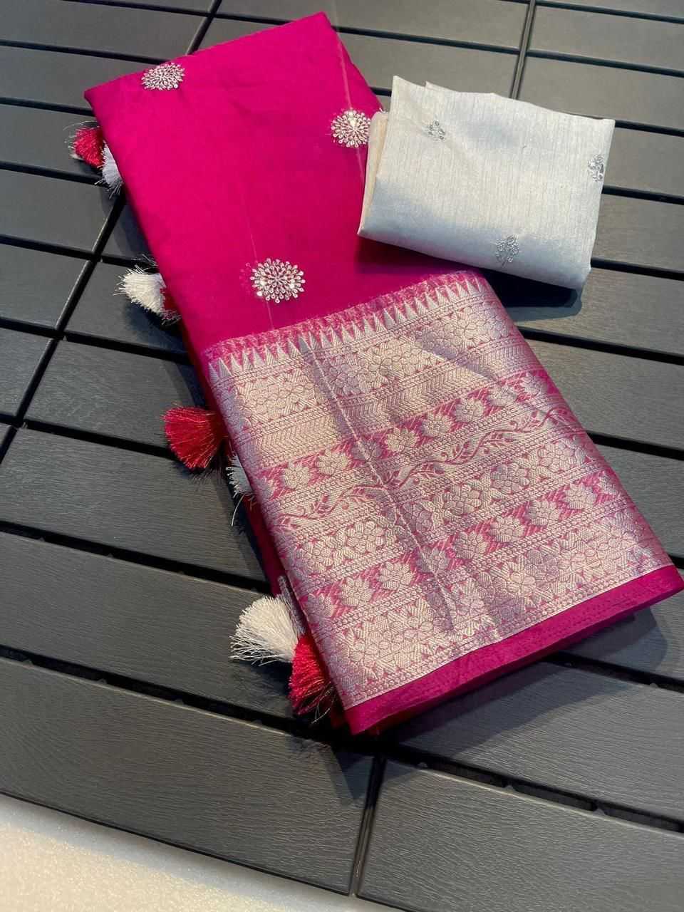 Organza Designer Saree