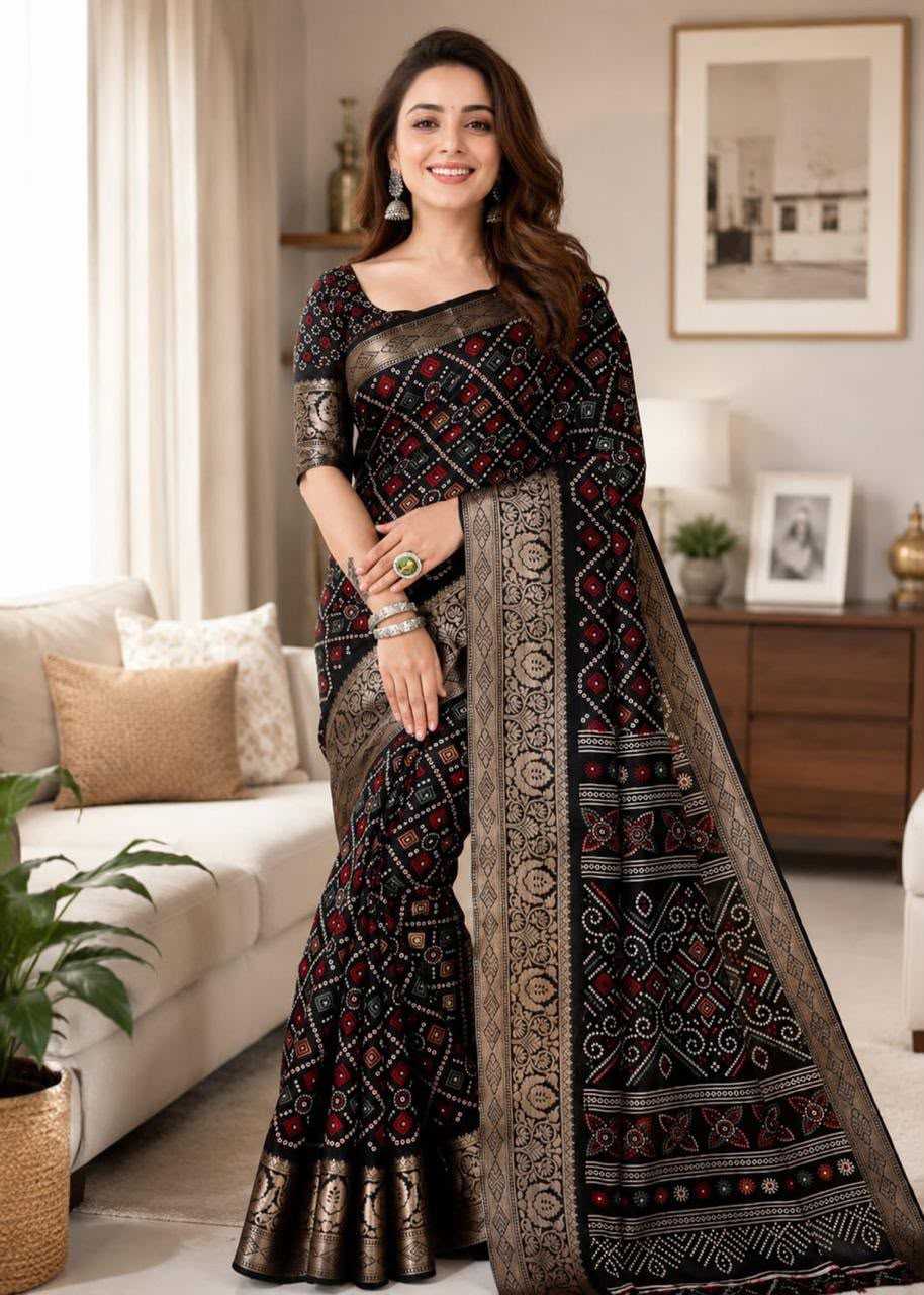 Printed Saree