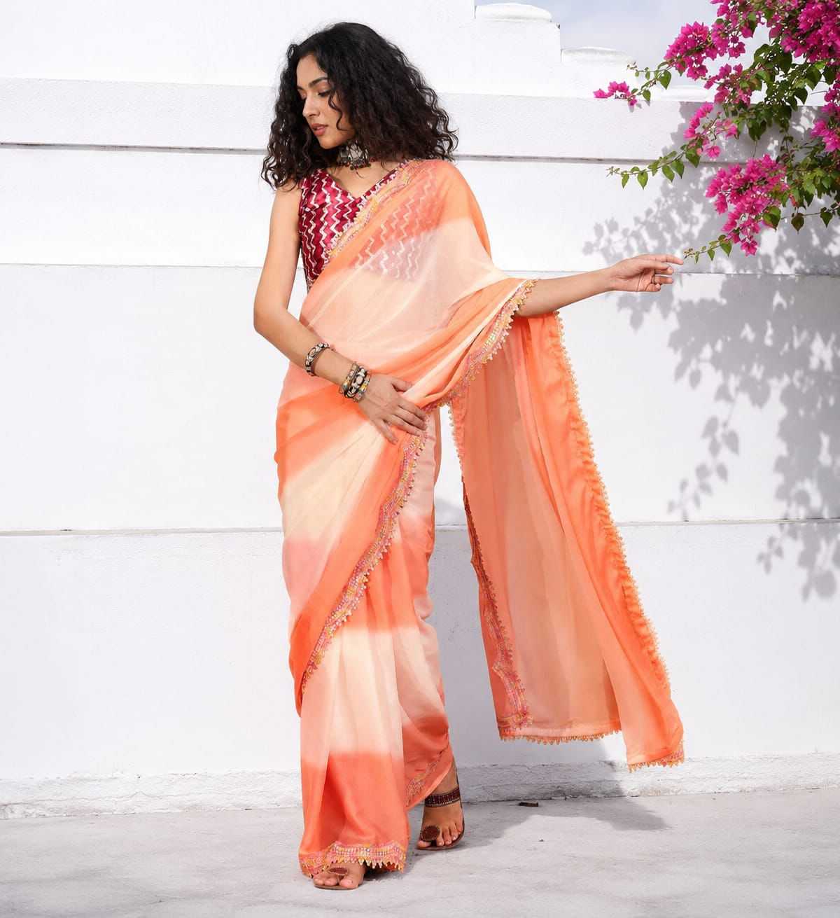 Georgette Designer Saree