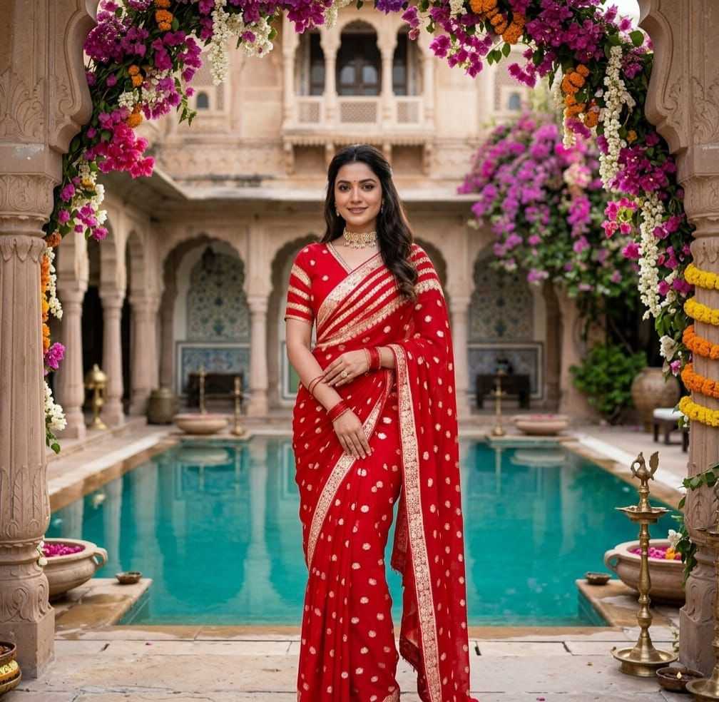 Georgette Saree