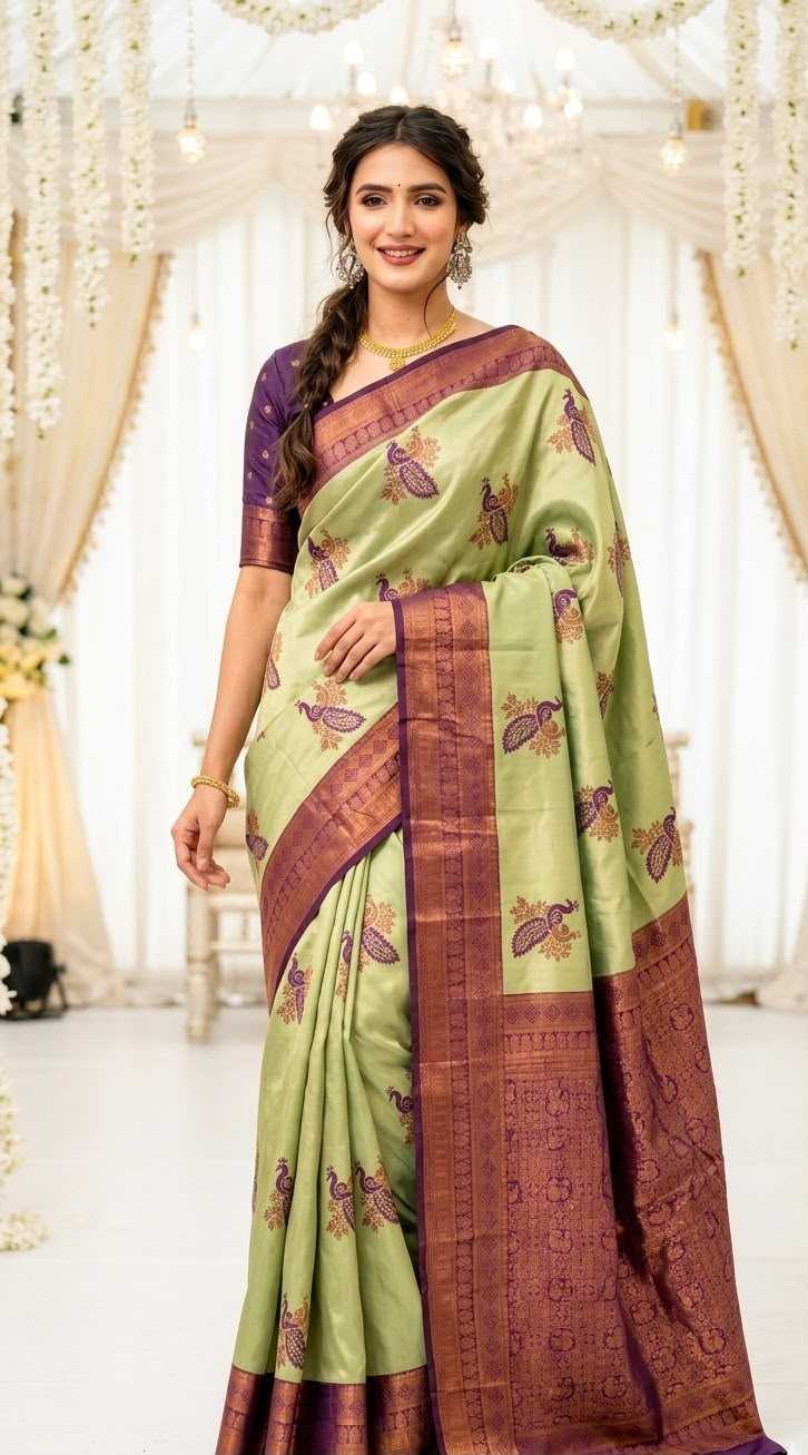 Banarasi Soft Silk Designer Saree