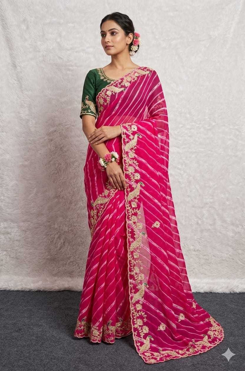 Georgette Fancy Saree
