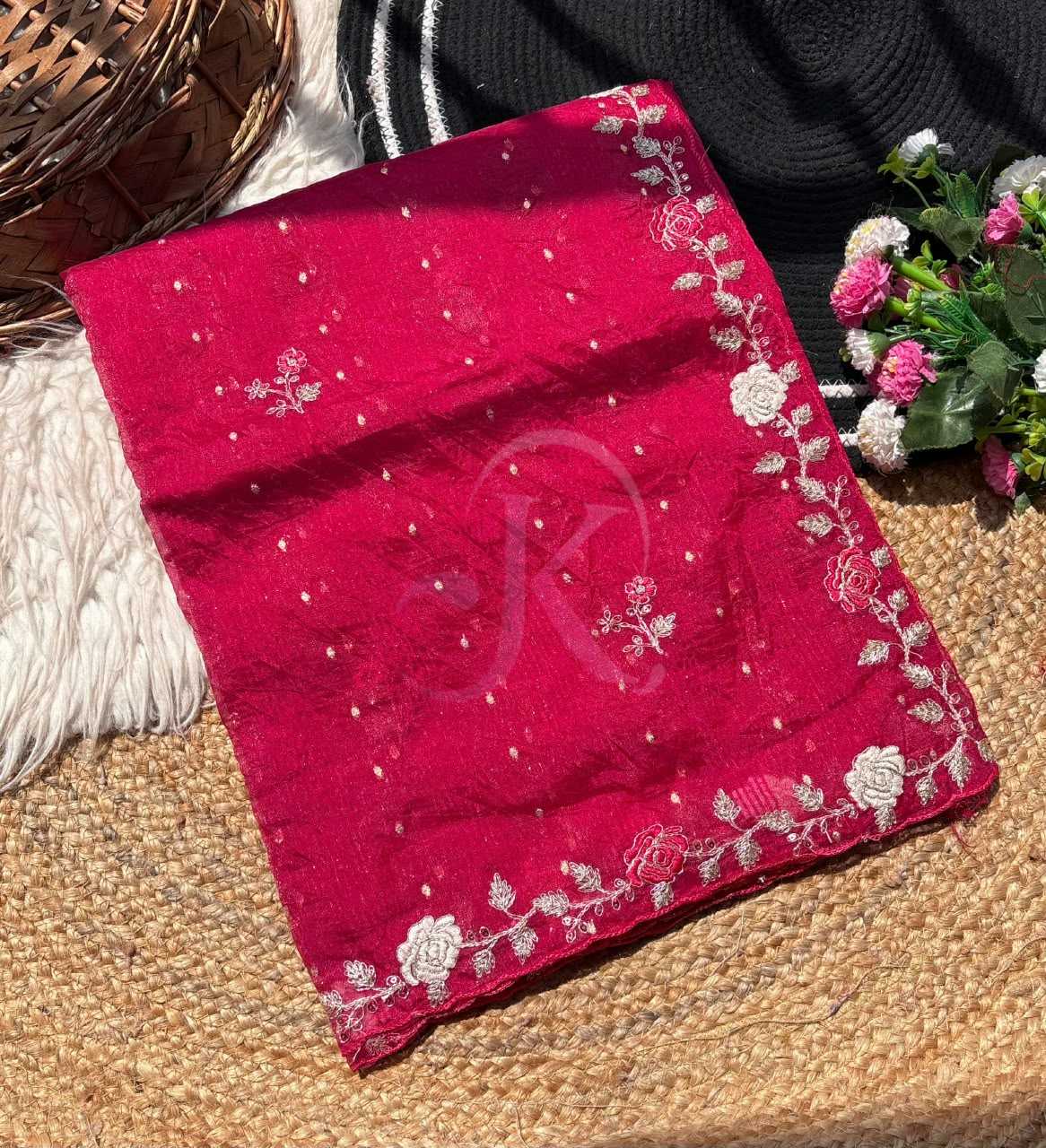 Soft Tissue Sequence Saree