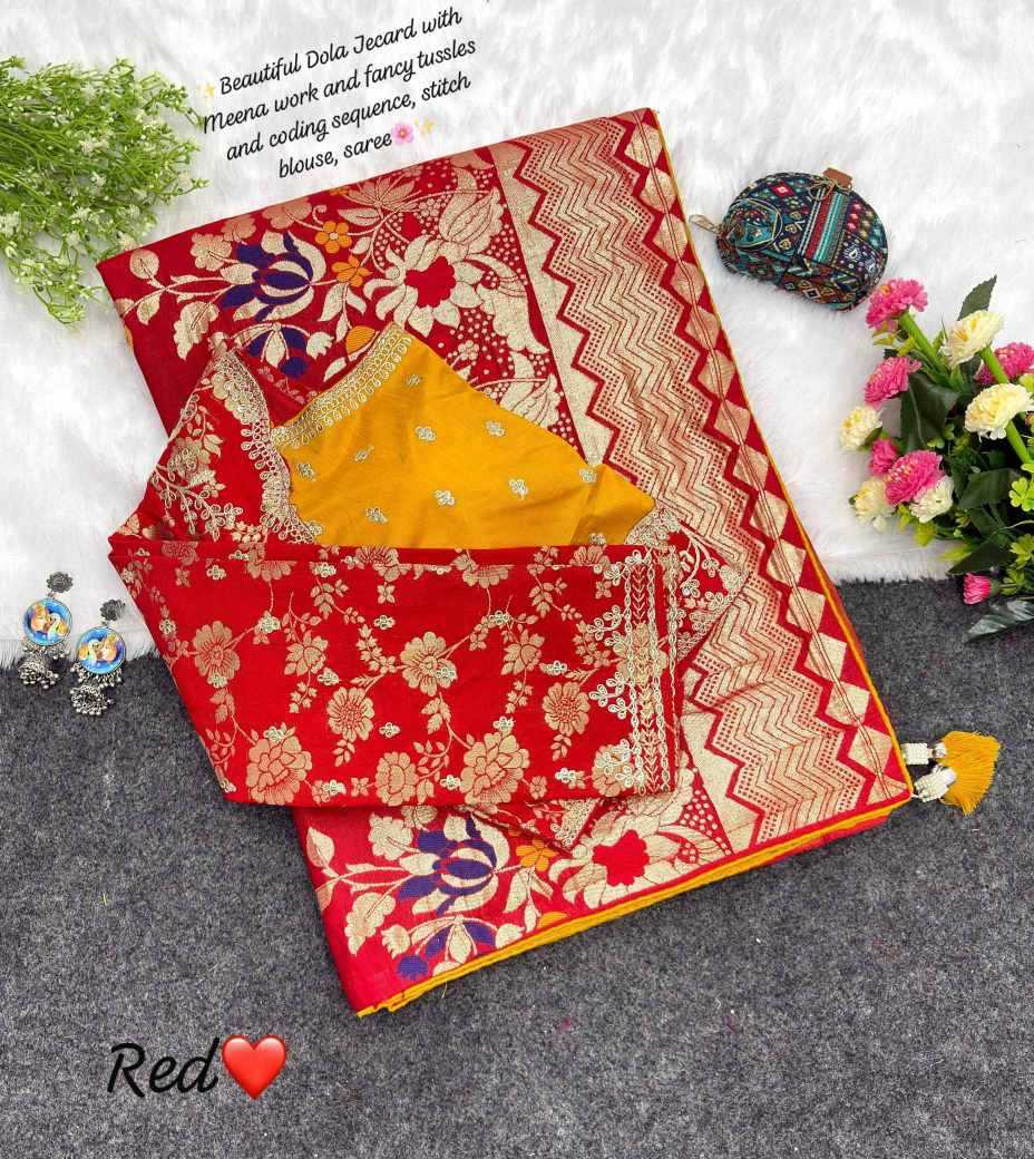 Russian Silk Traditional Saree
