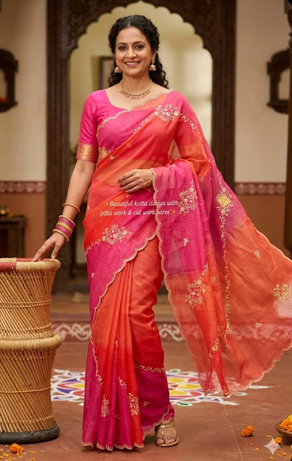 Soft Kota Doria Saree