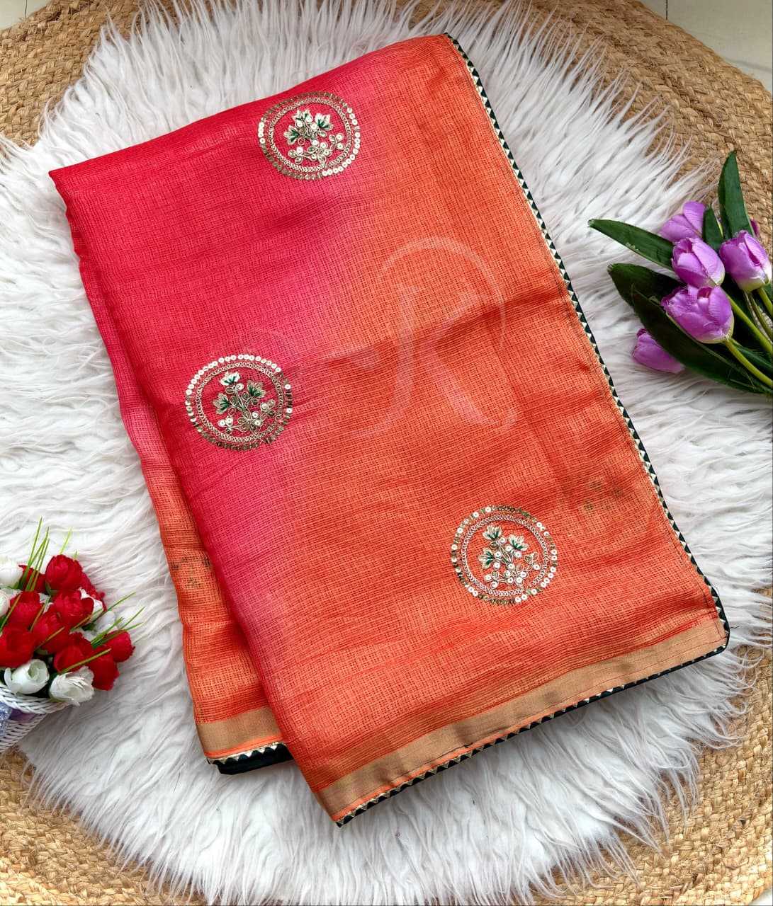 Soft Kota Designer Saree