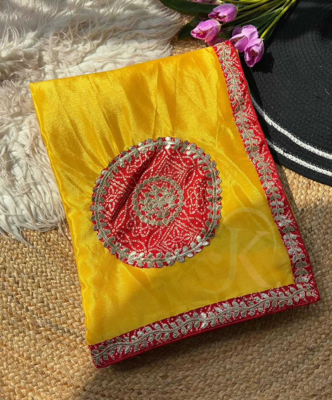 Chinon Designer Saree
