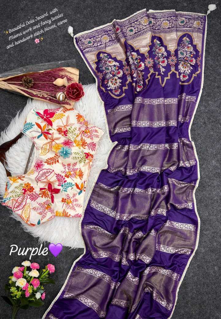 Zoya Pure Silk Designer Saree