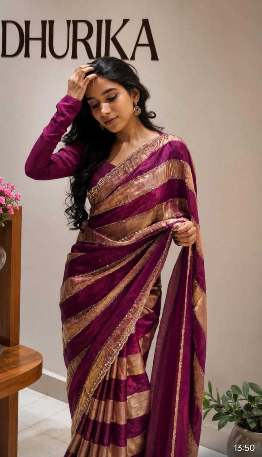 Jarkan Soft Silk Designer Saree
