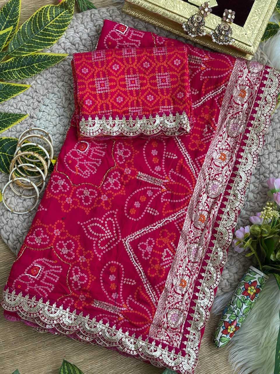 Milan Georgette Saree