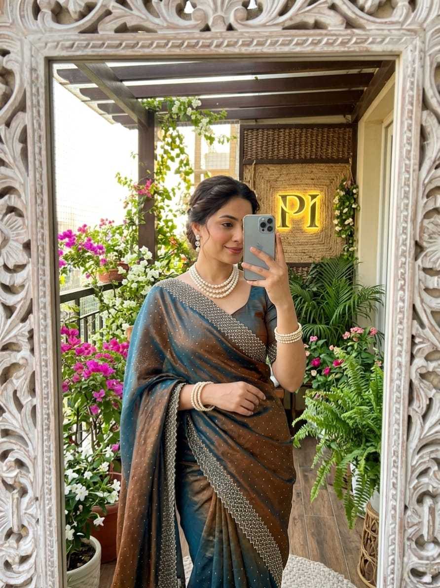 Rihana Satin Designer Saree