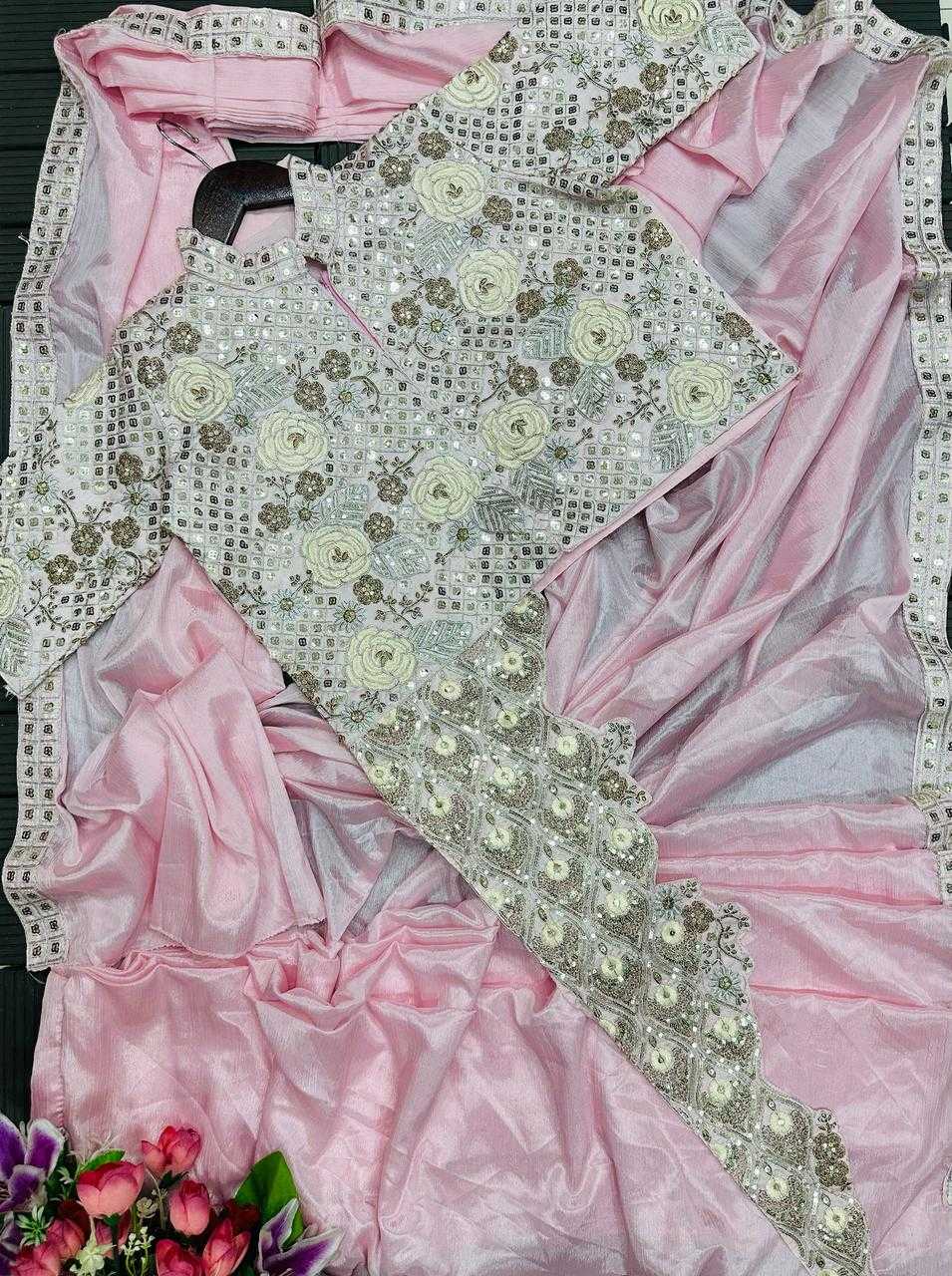 Chinon Ready To Wear Saree