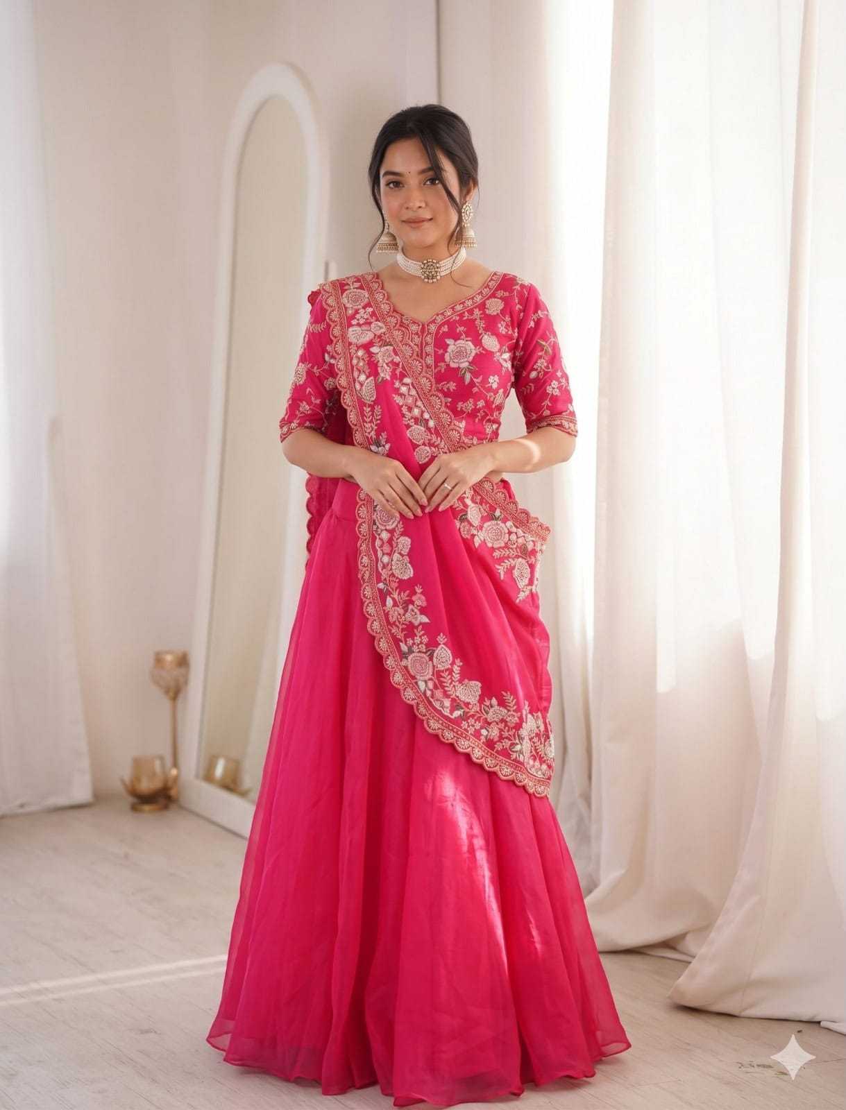 Crunchi Designer Lehenga