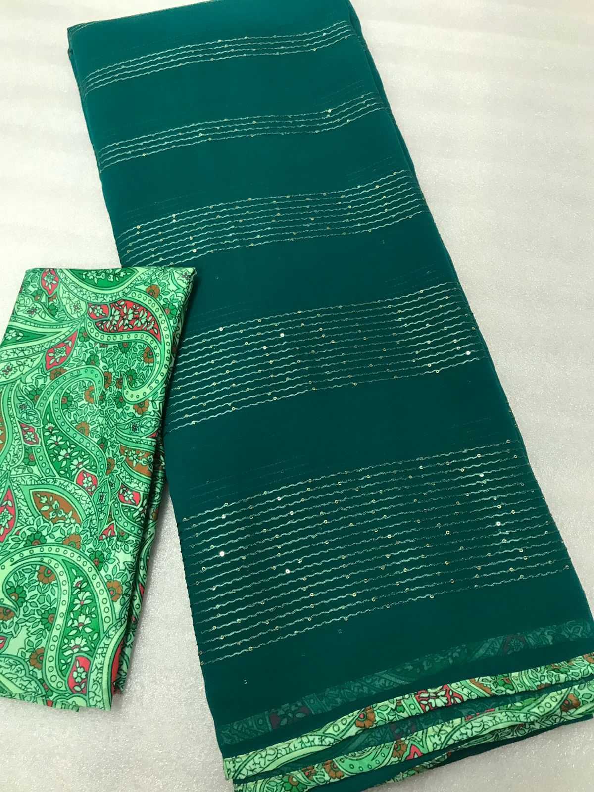 Anahita Chiffon Sequence Saree