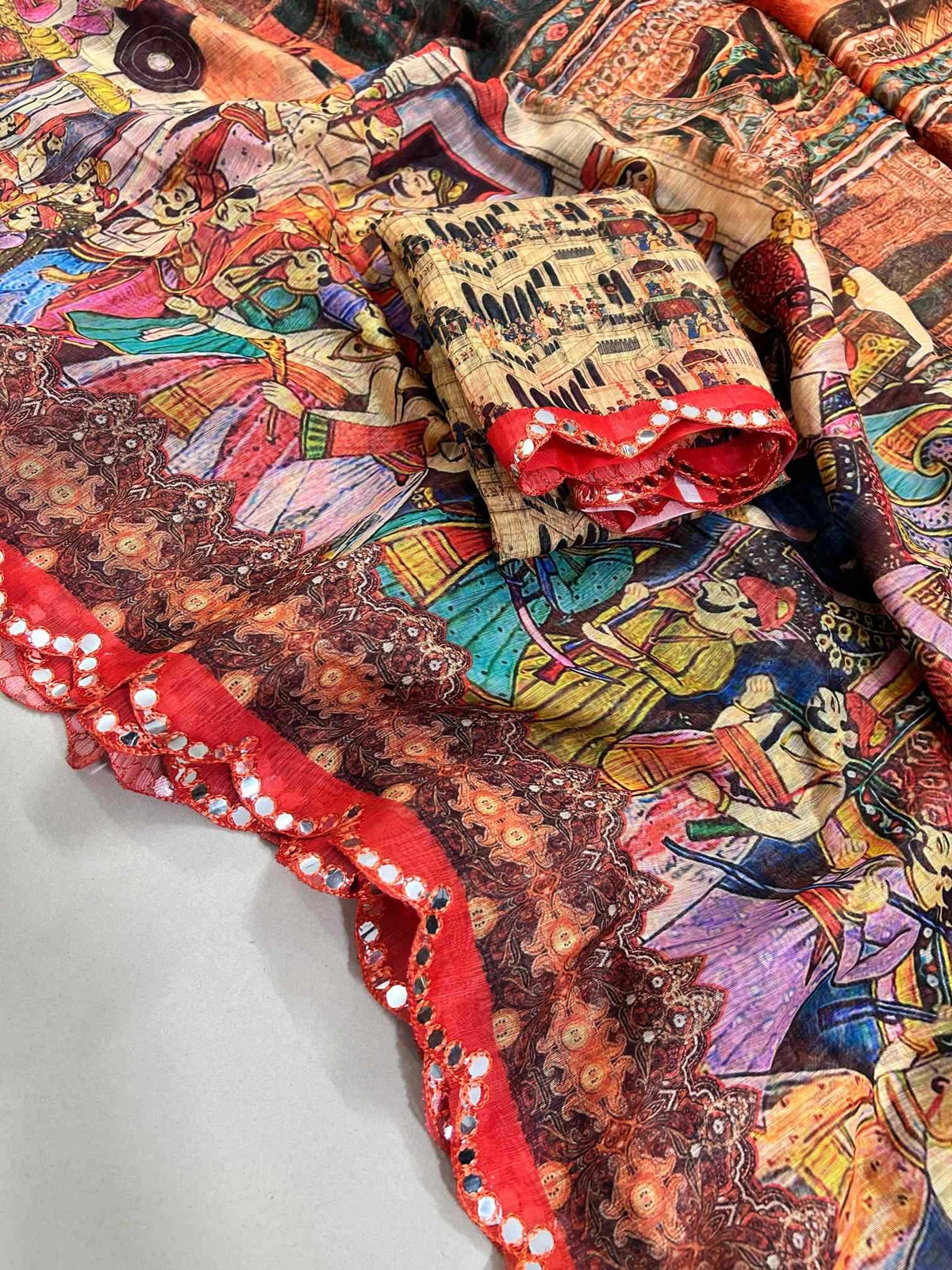 Chanderi Soft Silk Saree