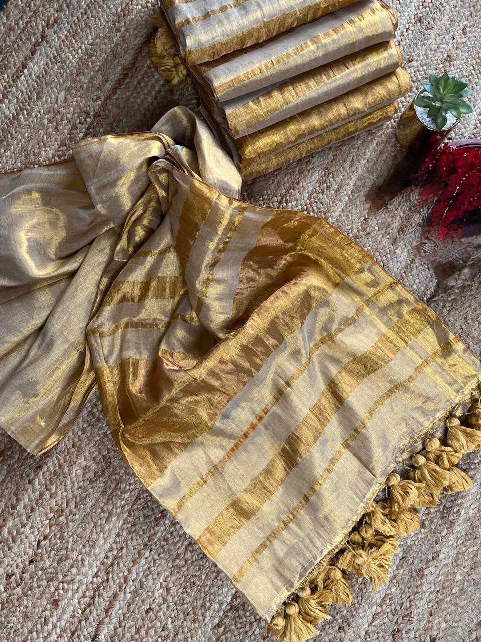 Tissue Silk Designer Saree