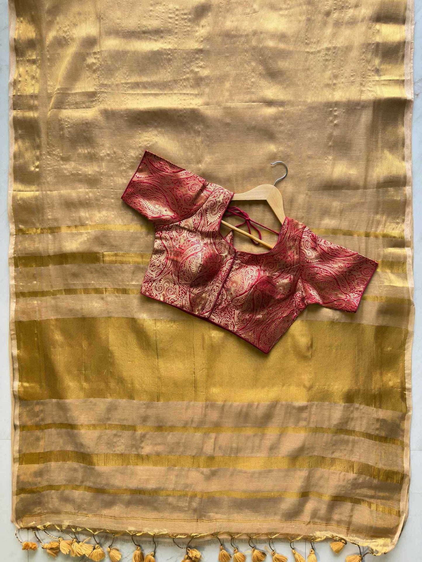 Tissue Silk Traditional Saree