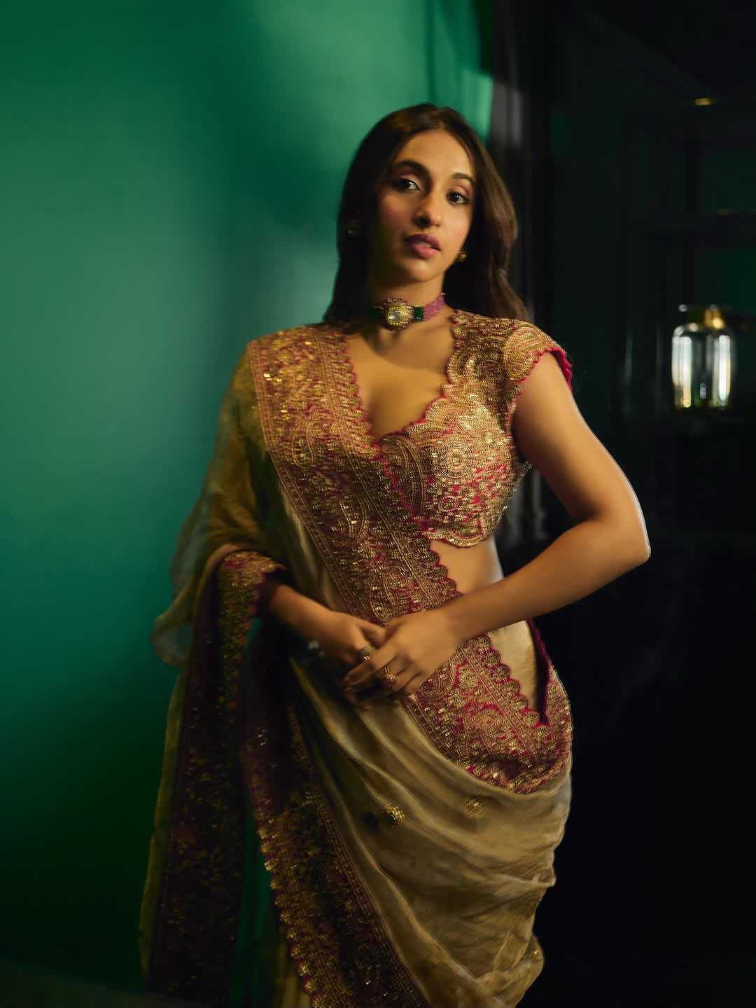 Akansha Rangoli Silk Fancy Saree