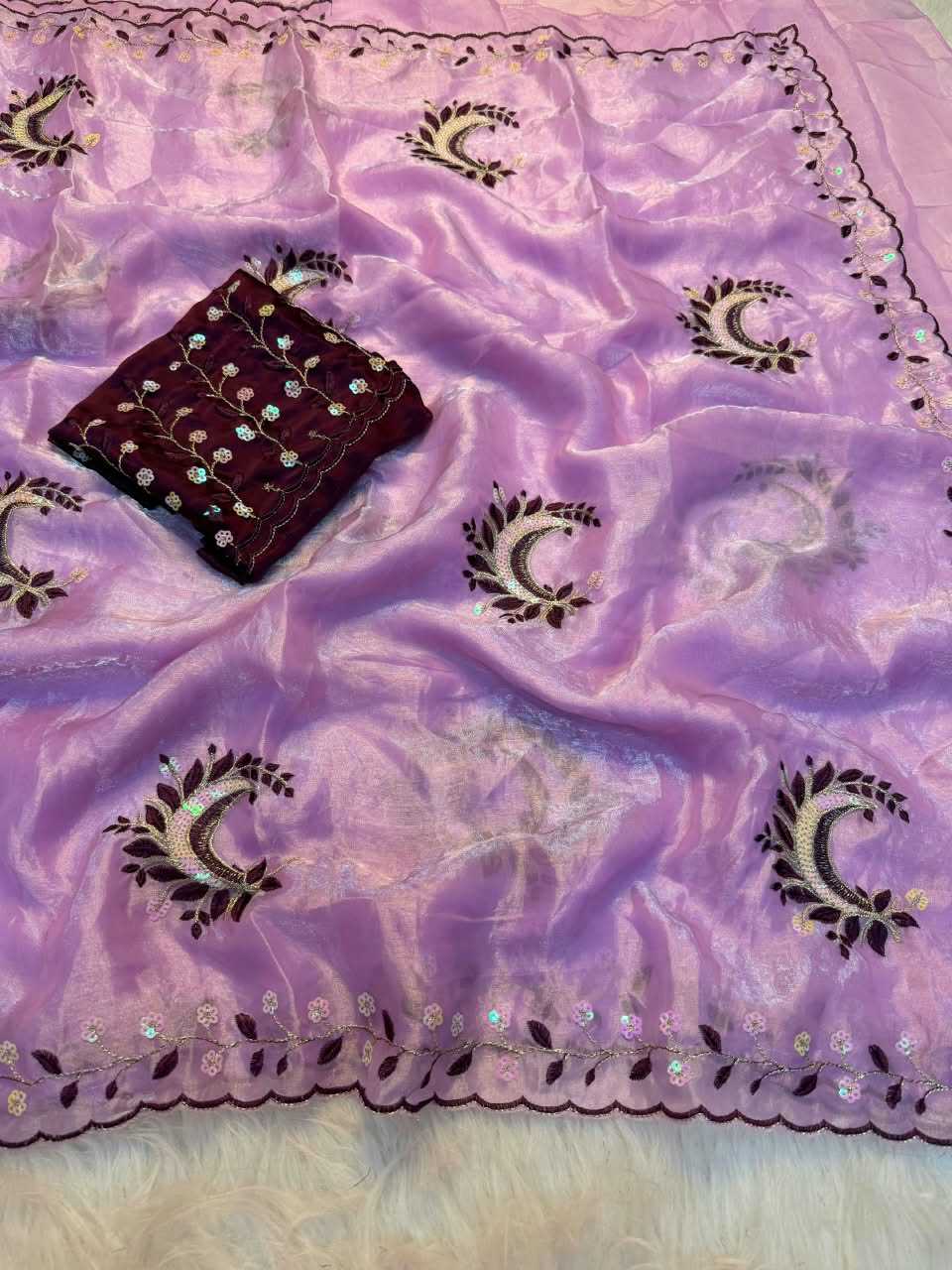 Aaradhya Satin Silk Soft Saree