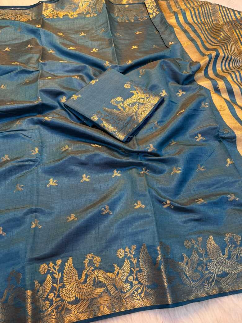 Aarohi Tussar Silk Soft Saree