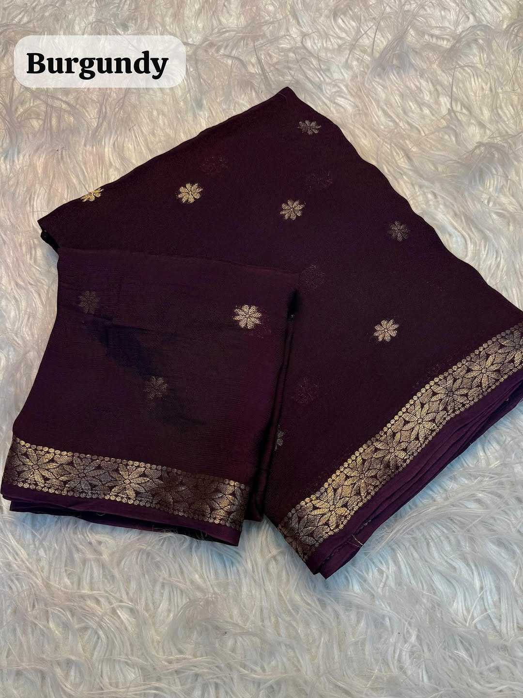 Pure Viscos Designer Saree