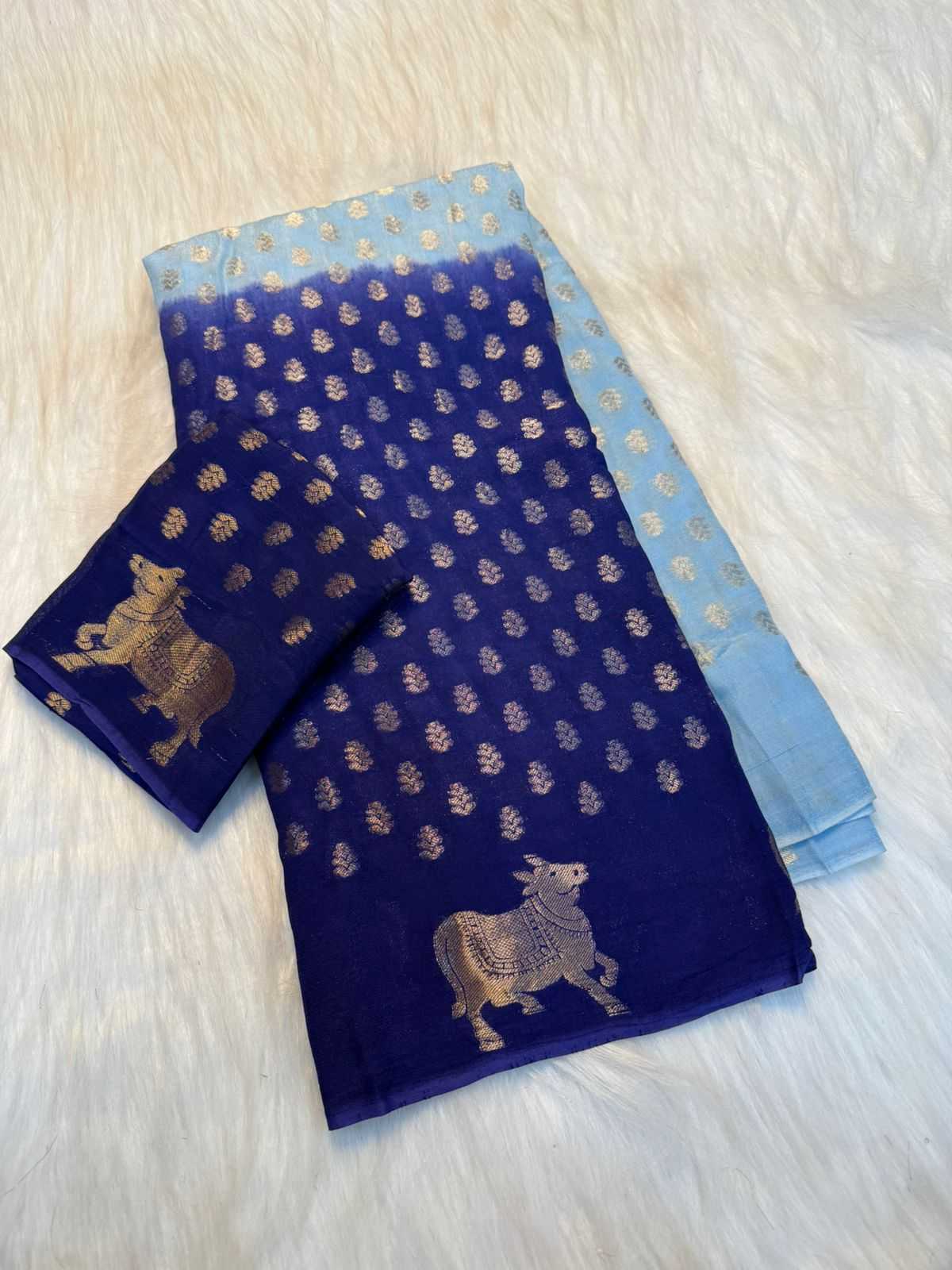 Pure Viscos Designer Saree