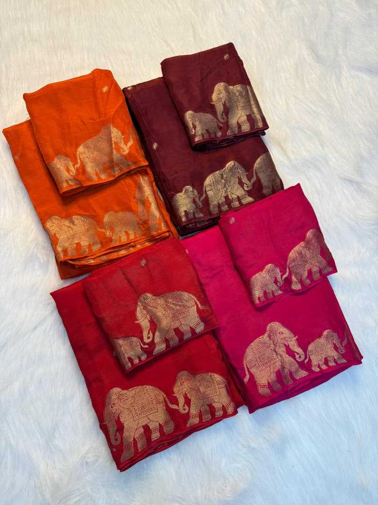 Pure Viscos Designer Saree