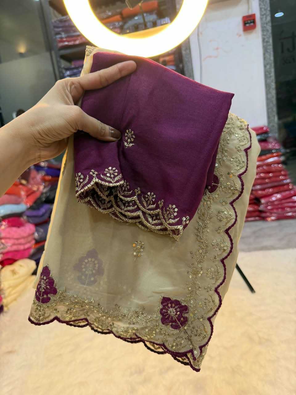 Kiara Premium Georgette Ready To Wear Saree JT-141096
