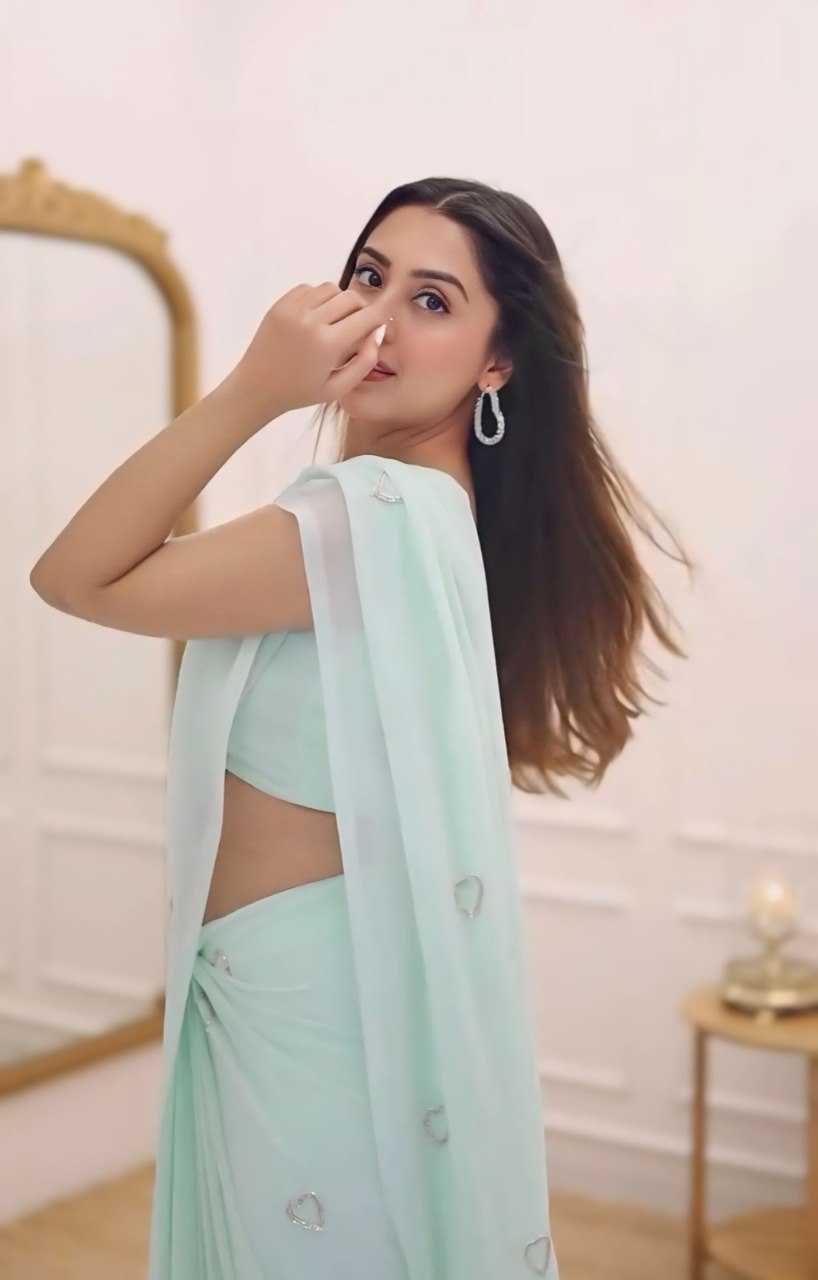 Georgette Ready To Wear Saree 424