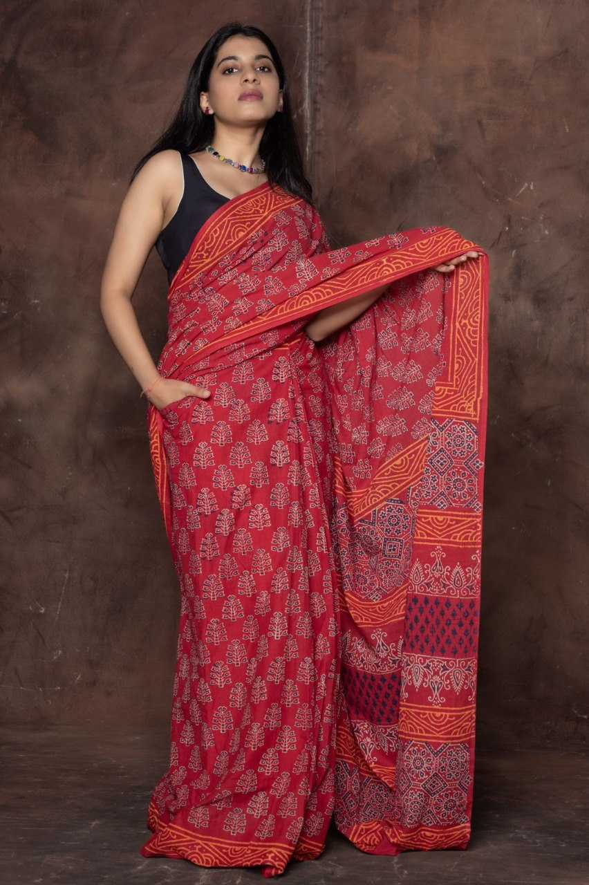 Cotton Ready To Wear Saree 454