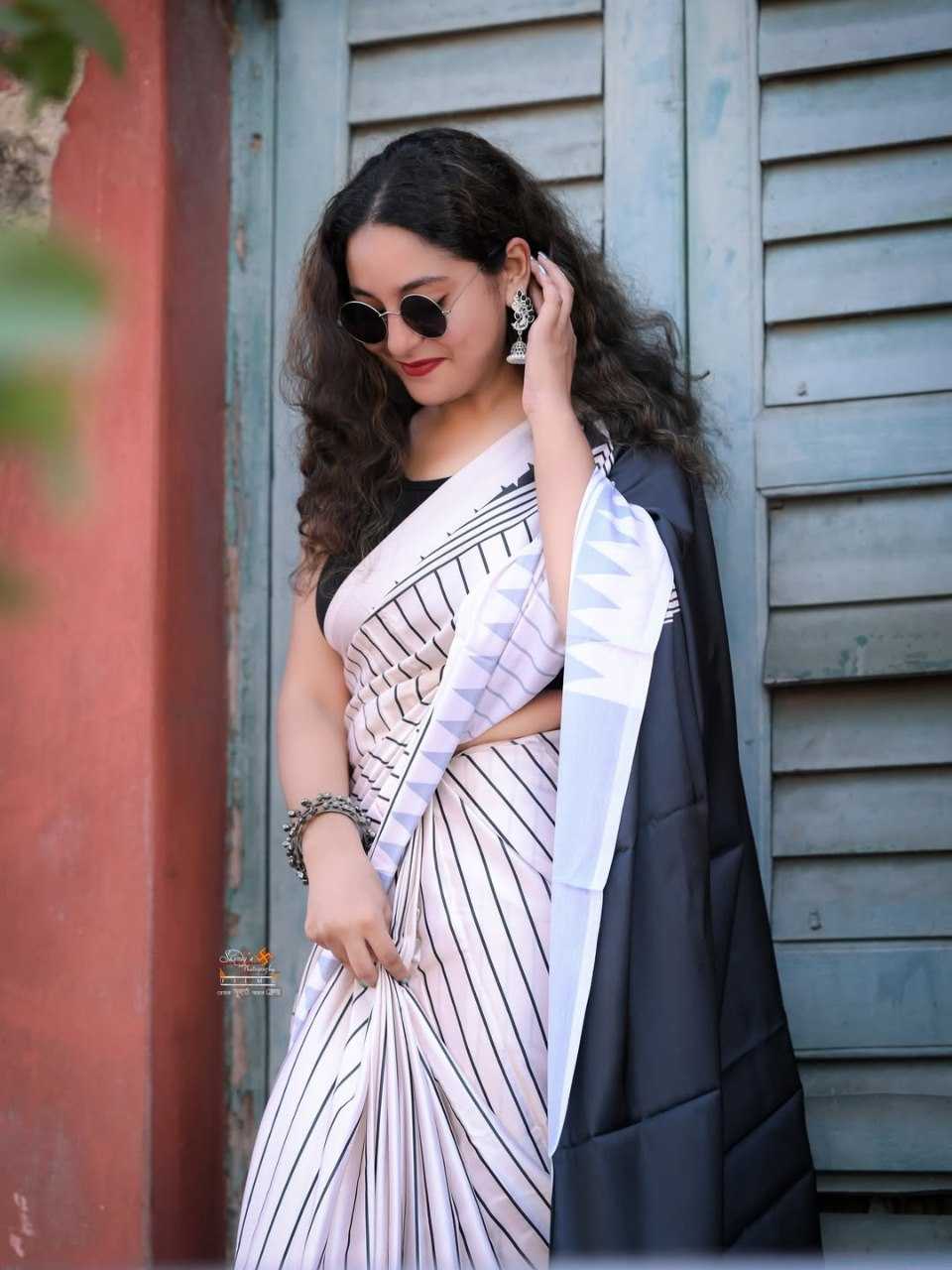 Crepe Silk Ready To Wear Saree 510