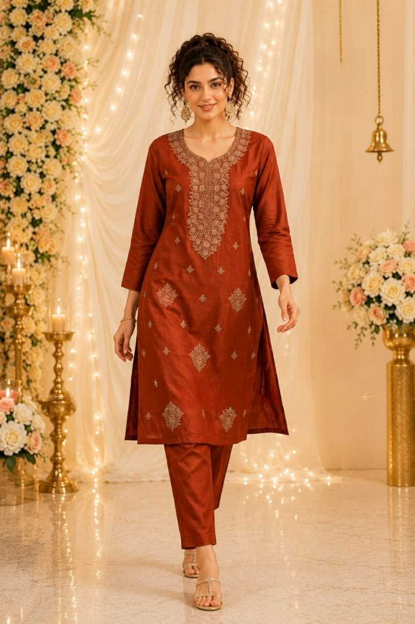 Emb Cotton Kurti