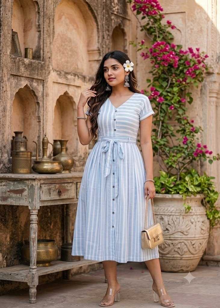 RTS Cotton Designer Dress