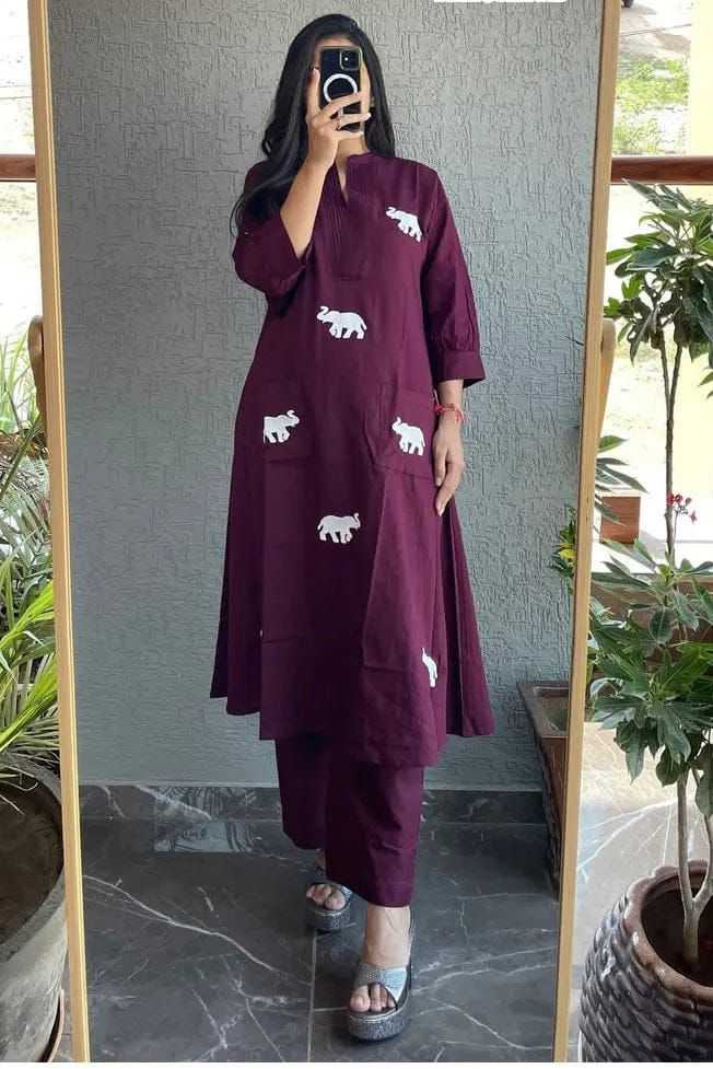 Heavy Rayon Designer Kurti