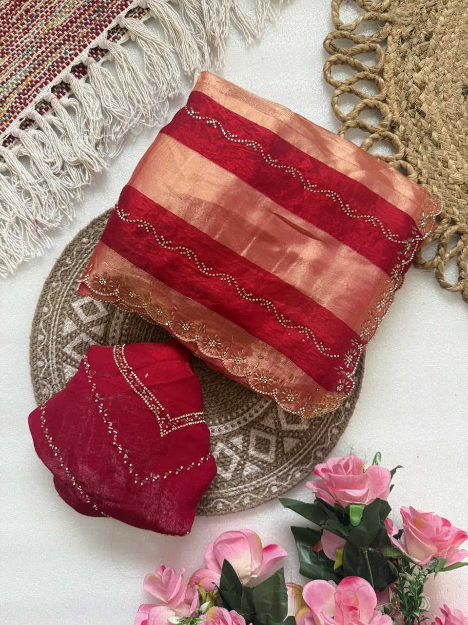 Space Silk Soft Saree
