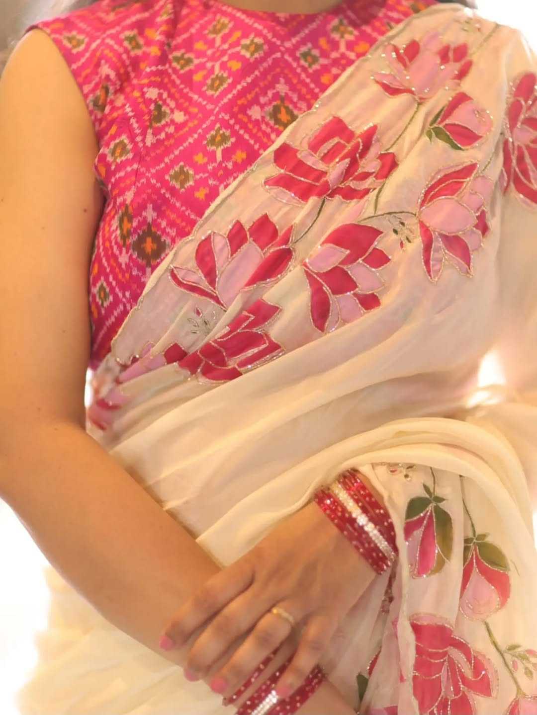 Tabby Silk Designer Saree